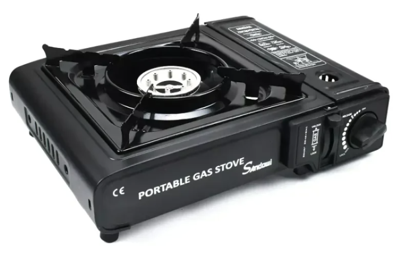 Aragaz portabil pe gaz 2900W Andowl Q WS155 Negru